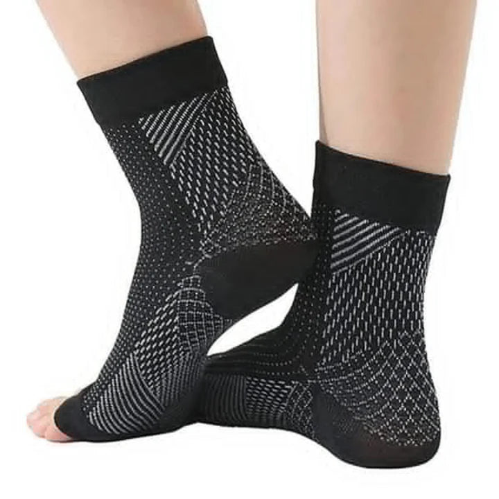 NuraRelief Orthopedic Toe-Free Compression Socks