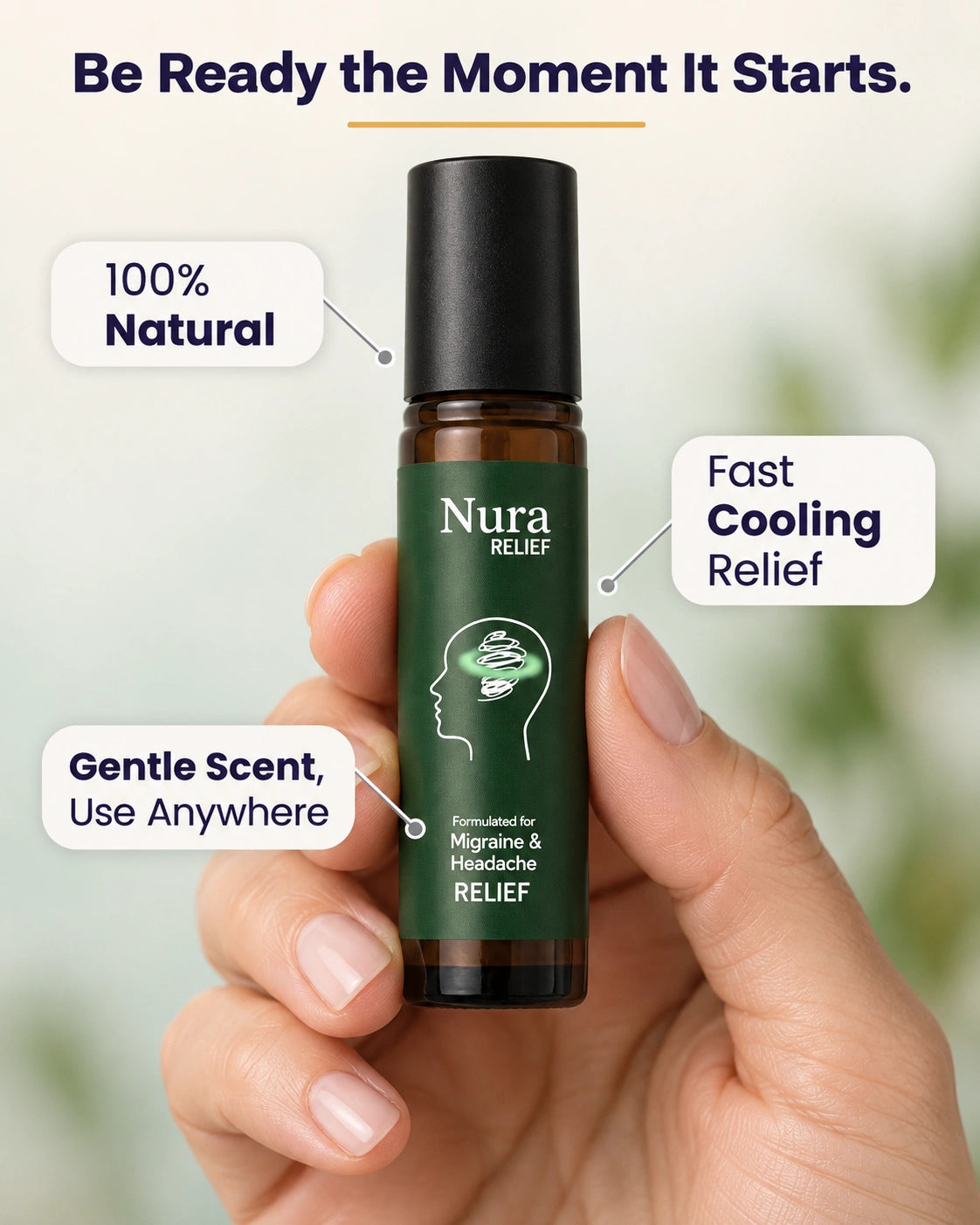 Migraine Relief Roll-On