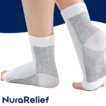 NuraRelief Orthopedic Toe-Free Compression Socks